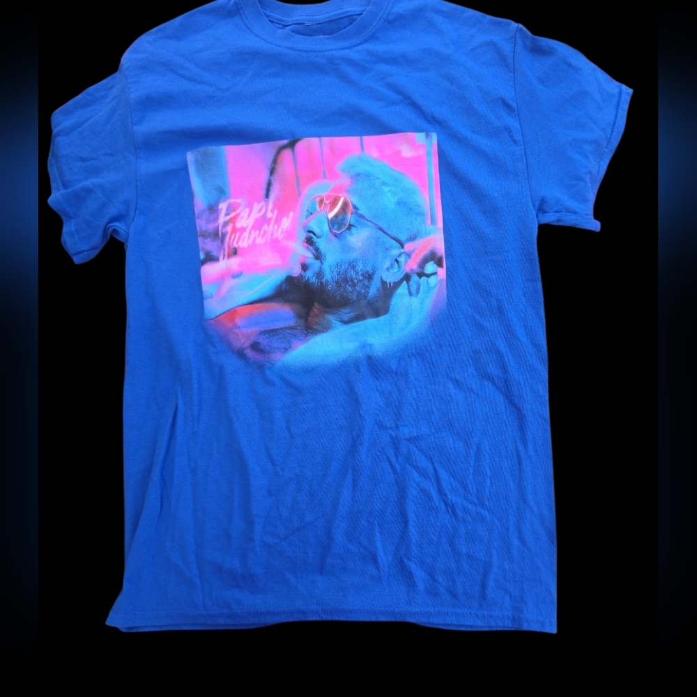 Papi Juancho Album Tee Size Medium